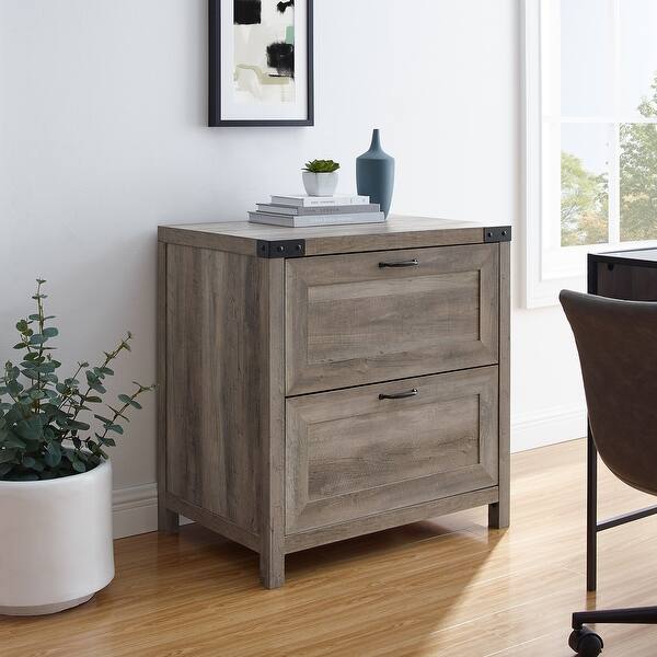 slide 1 of 25, The Gray Barn 2-Drawer Filing Cabinet