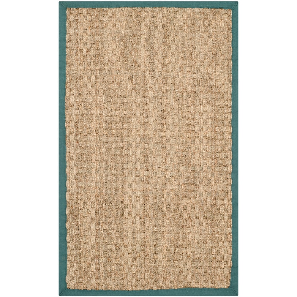 SAFAVIEH Natural Fiber Zymryd Basketweave Seagrass Rug