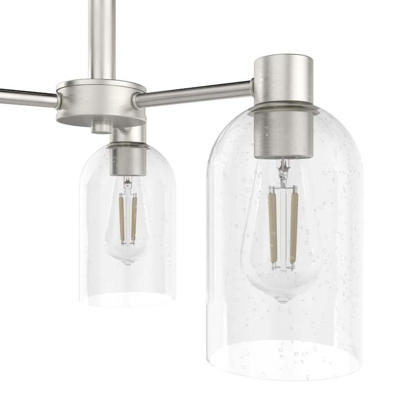 Hunter Lochemeade 3-Light Chandelier - Kitchen-Dining Table, Entry - Modern Farmhouse, Contemporary, Industrial