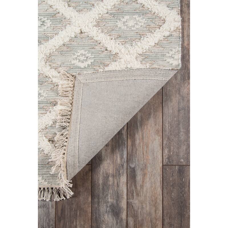 Momeni Harper Hand-woven Trellis Pattern Wool Contemporary Area Rug