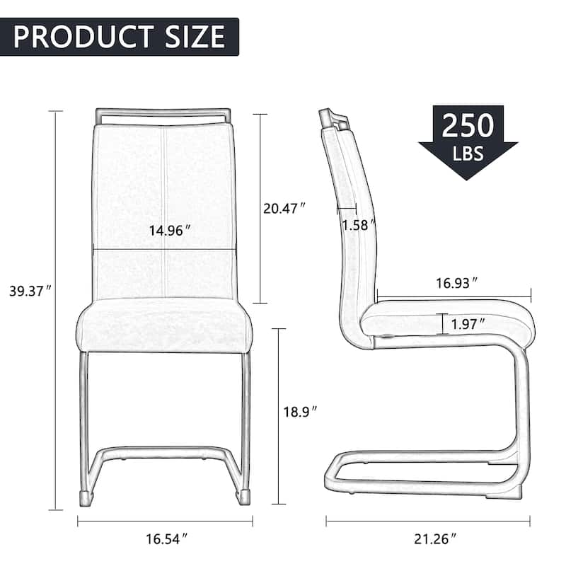 Upholstery Dining Chairs Side Chairs Set of 4