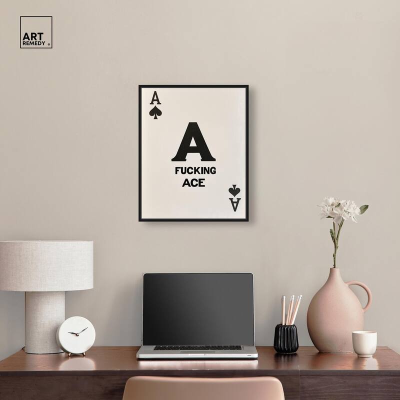 Ace Canvas by Art Remedy