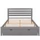 preview thumbnail 5 of 7, Modern Queen Size Platform Bed with Drawers - Elegant Bed Frame with Extra Support Legs and Storage Space