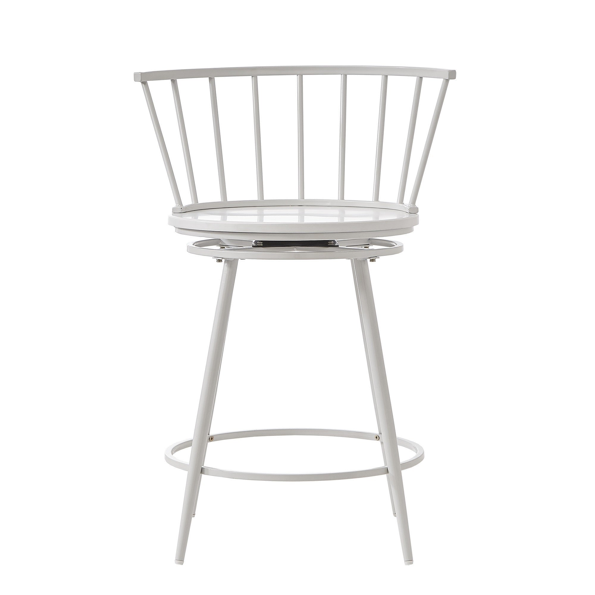 Olix windsor swivel counter stools with low back by inspire q modern store