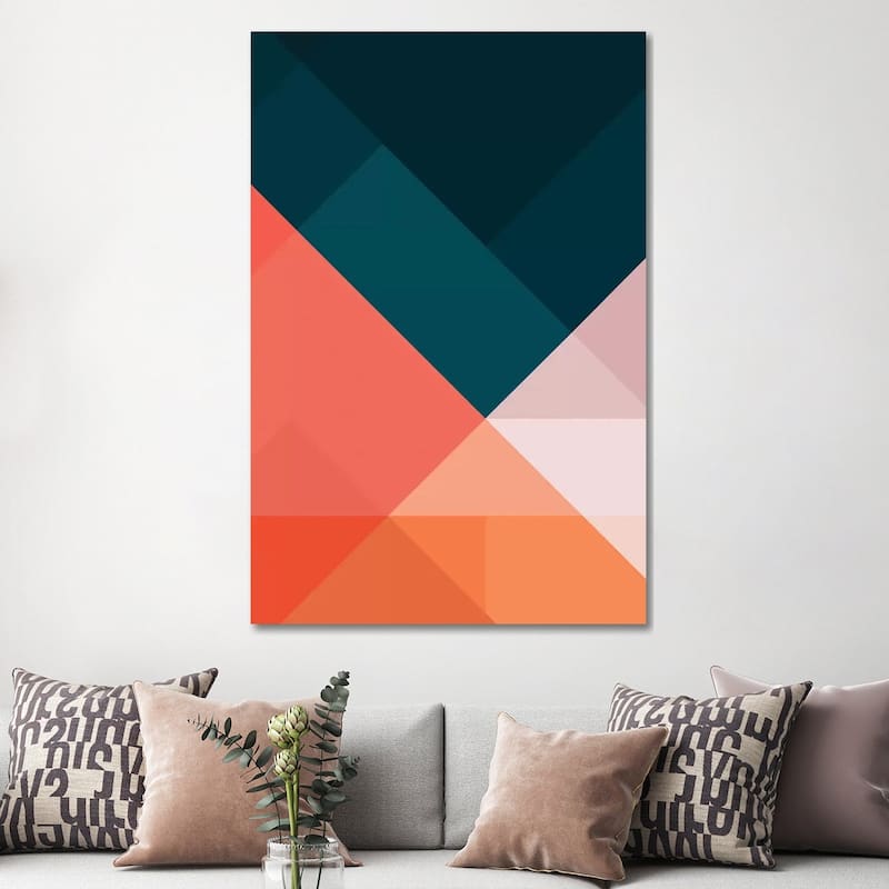 iCanvas "Geometric XVIIVIII" by The Old Art Studio Canvas Print