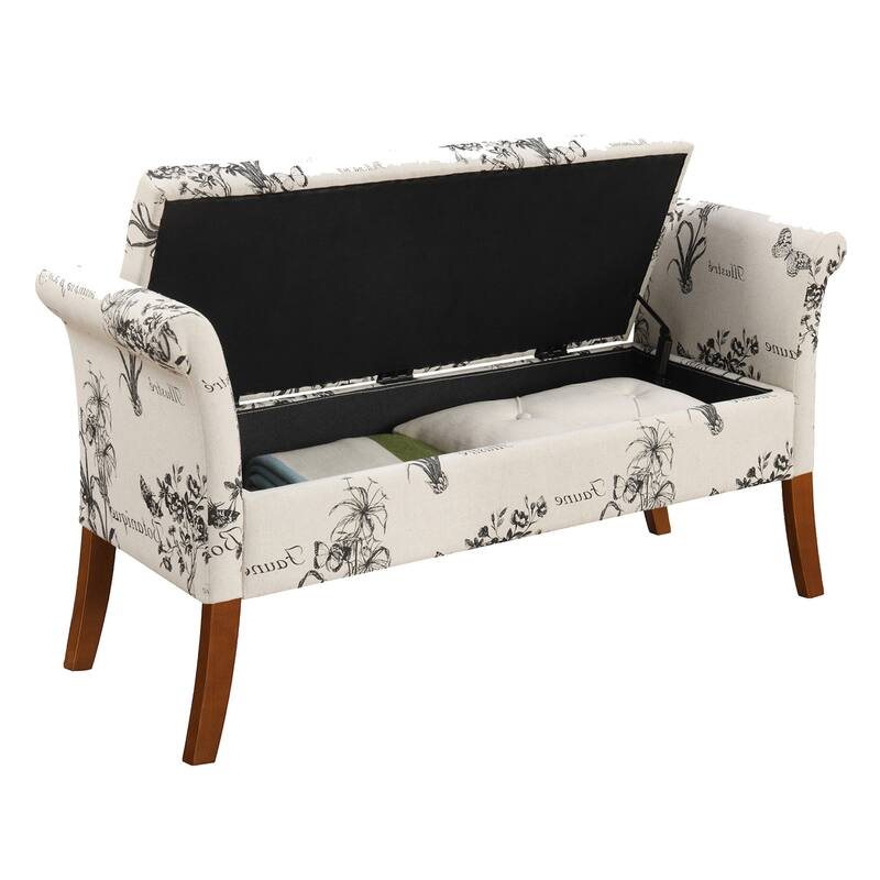 Convenience Concepts Designs4Comfort Garbo Entryway Storage Bench