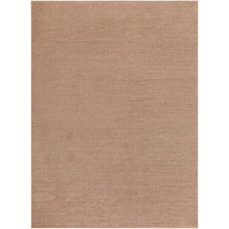 Livabliss Maribor Modern & Contemporary Area Rug - Burnt Orange - 5'3" x 7'