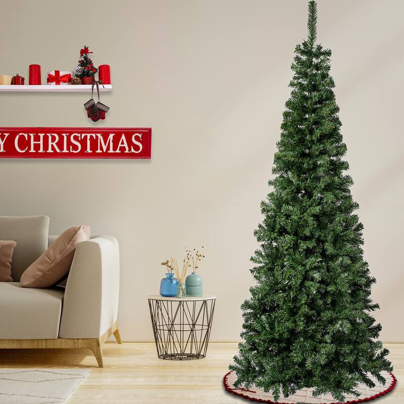 National Tree Company 7.5 ft. Linden Spruce Slim Wrapped Tree - 7.5 Foot