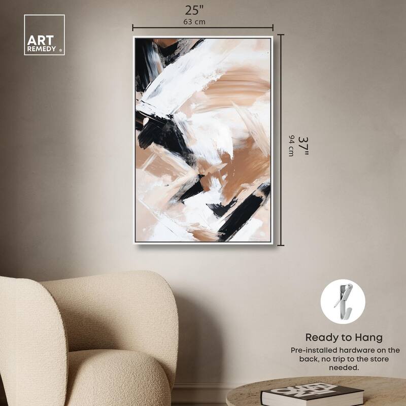 Sable and Sand I Canvas by Art Remedy
