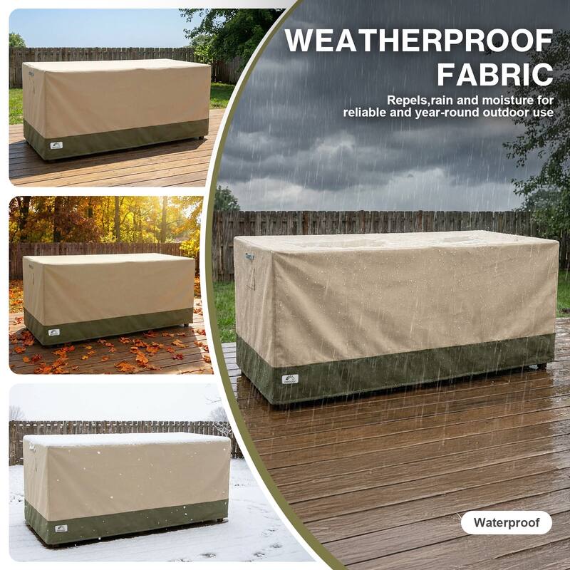 Aoodor Heavy Duty Patio Loveseat Cover