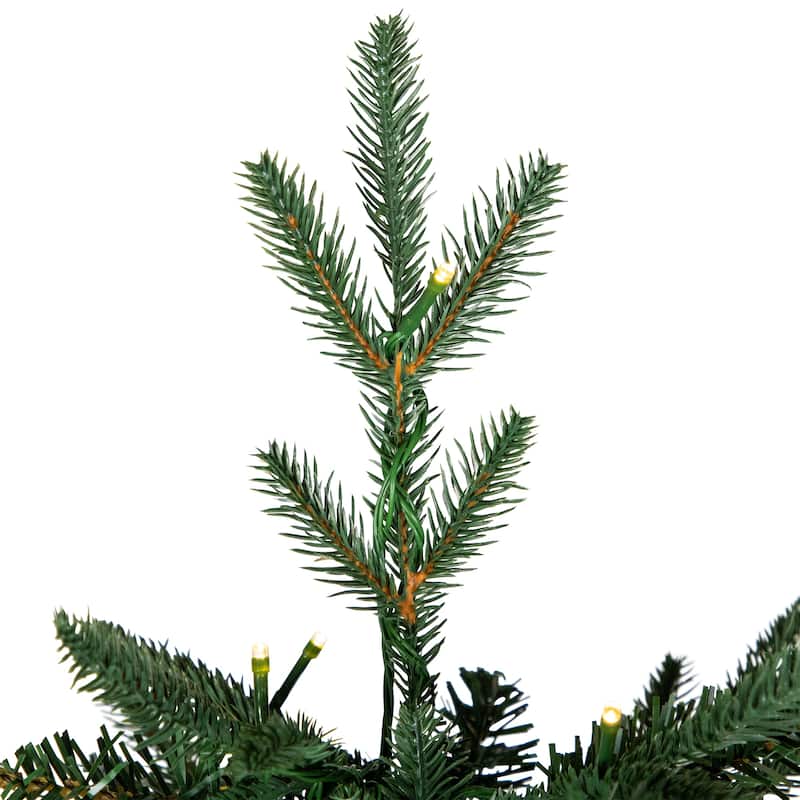 Real Touch™ Pre-Lit Ashburn Pine Artificial Christmas Tree - 12' Warm White LED - over-10-feet