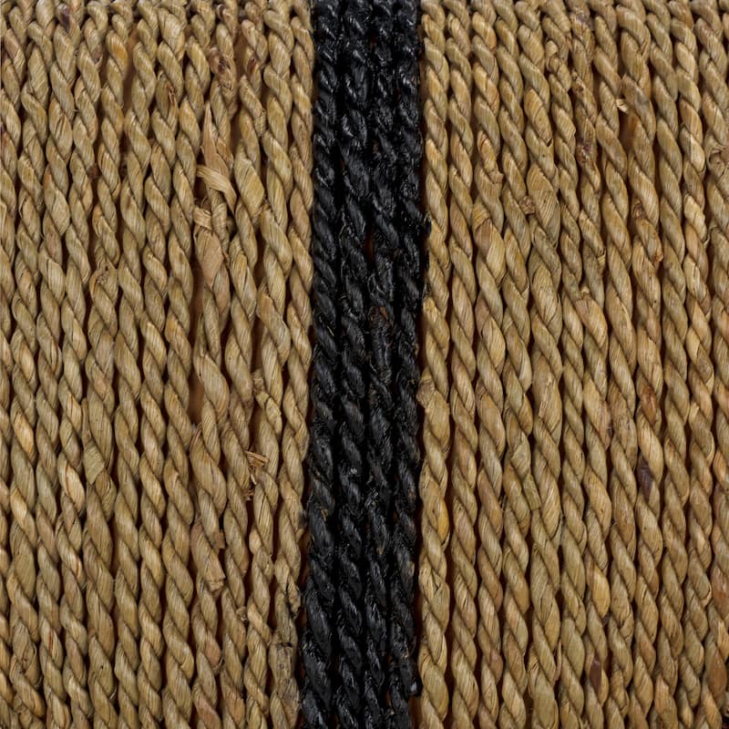 SAFAVIEH Couture Liatasha Woven Seagrass Ottoman