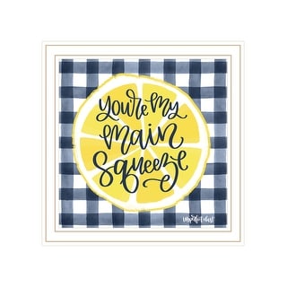 TrendyDecor4U Contemporary "Main Squeeze" Framed Print Wall Art