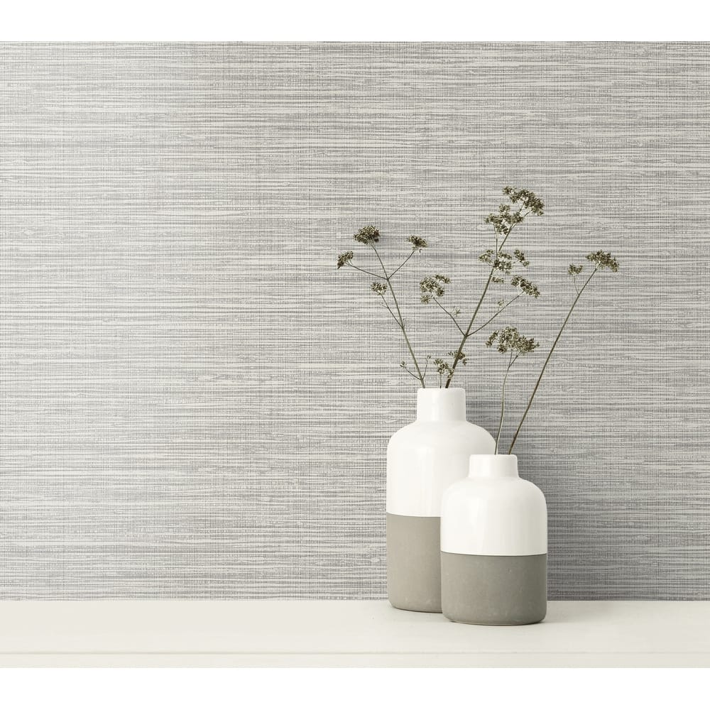 Seabrook Designs Nautical Twine Stringcloth Unpasted Wallpaper