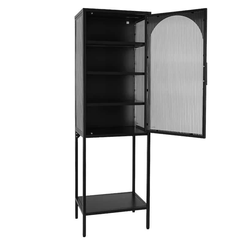Tempered Glass Door Cabinet