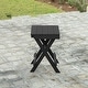 preview thumbnail 74 of 130, Riverstone Fully Assembled All-Weather Recycled HDPE Outdoor Folding Bistro table