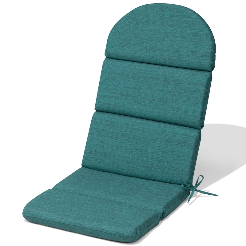 Outdoor Adirondack Chair Cushion Sunbrella / Fabric Patio Chair Pad - 1PC - MALACHITE