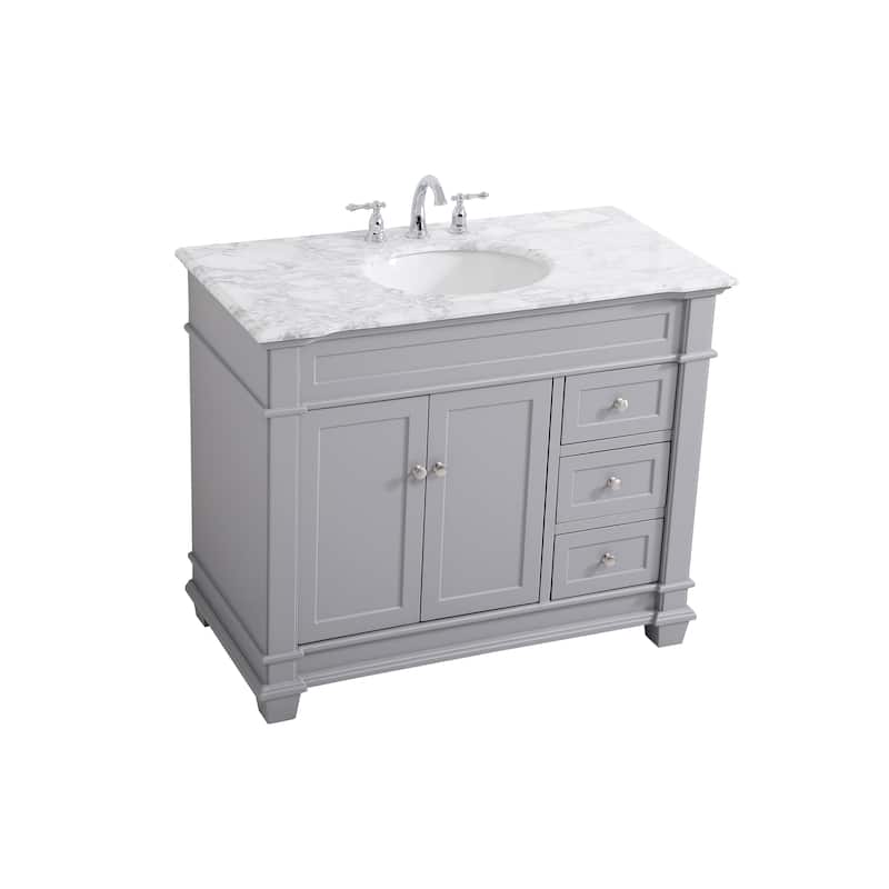 Magnolia 30 - 42 Inch Single Bathroom Vanity