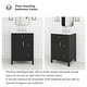 preview thumbnail 34 of 37, 24-Inch Bathroom Vanity with Ceramic Sink - 24" x 18" x 34"