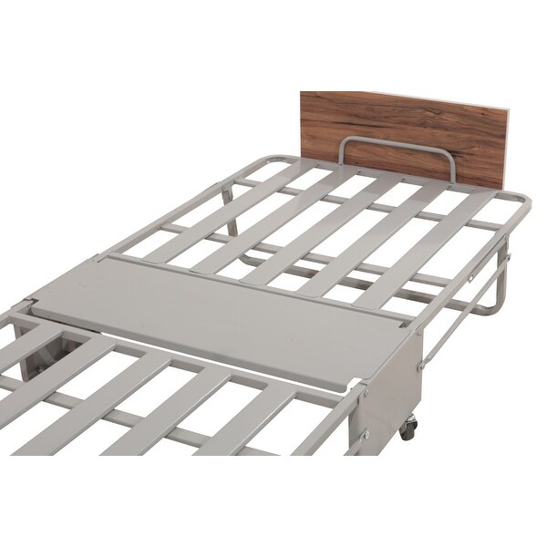 folding cot with wheels