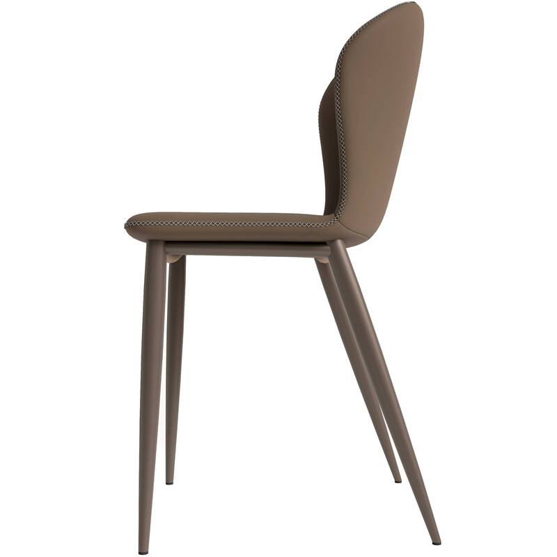 Mosaic Modern Upholstered in Fabric Dining Chair With Metal Legs Set of 4