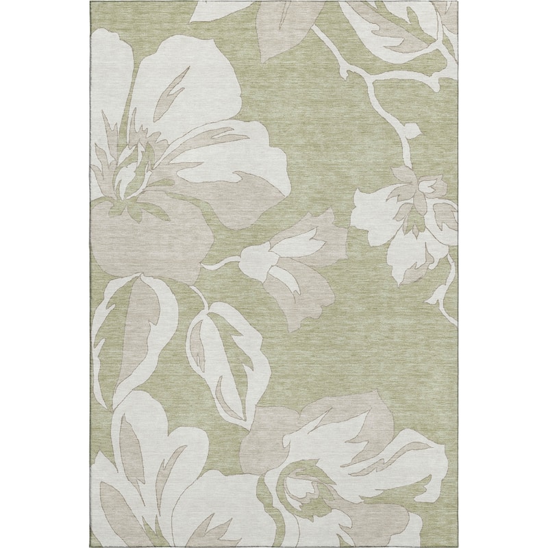 Premium Washable Super Soft Modern Floral Mayfield Rug