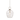1-Light Blown Glass Ceiling Pendant - 23" - Clear