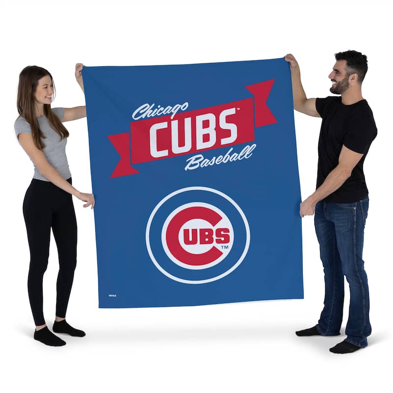 MLB Premium Cubs Printed Wall Hanging - 34"x40"