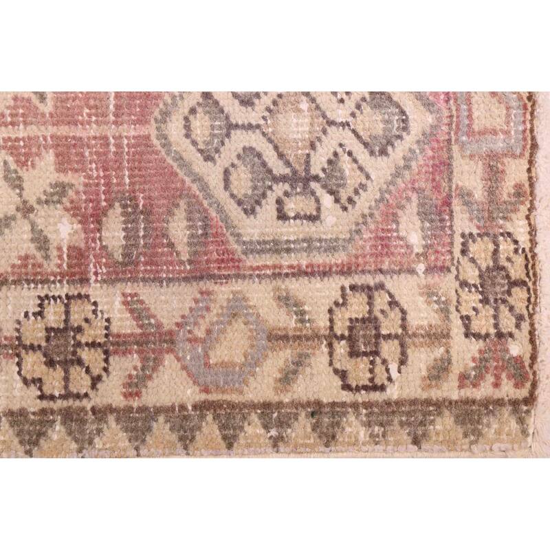 ECARPETGALLERY Hand-knotted Antalya Vintage Brown Wool Rug - 6'7 x 9'5
