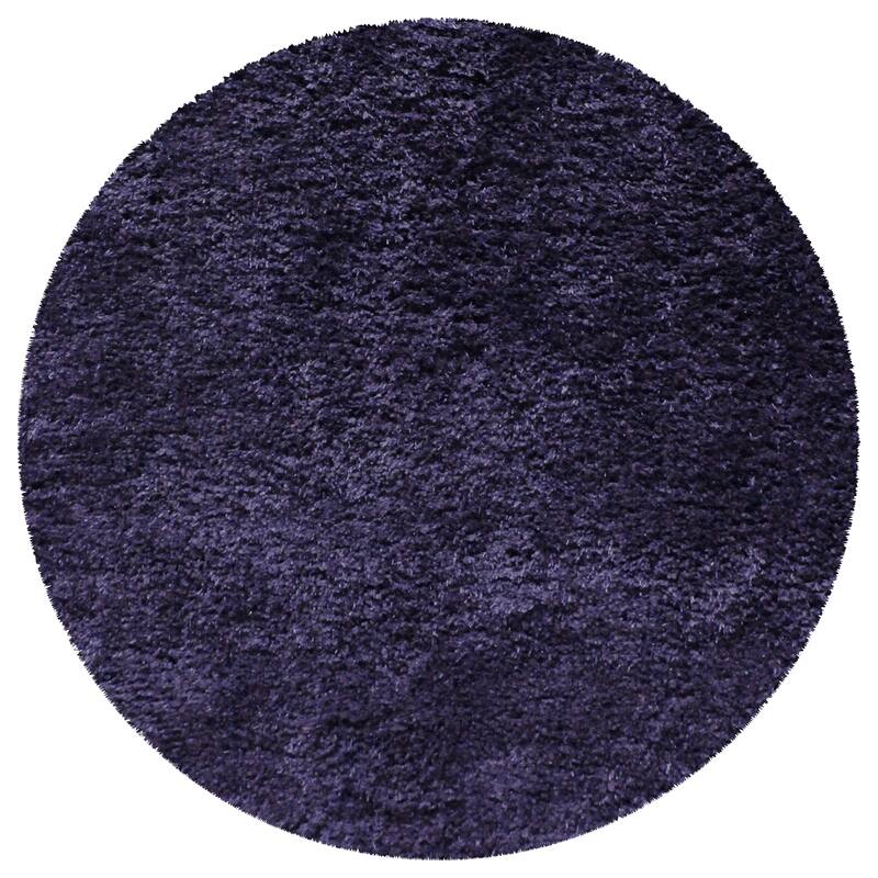 Superior Hand-tufted Plush Solid Shag Indoor Area Rug