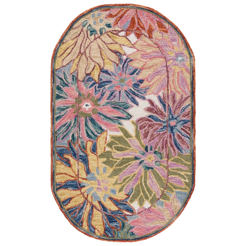 SAFAVIEH Handmade Jardin Marit Floral Wool Rug