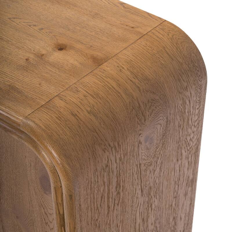 Studio London Clara Sideboard Mid-Century Modern Oak Sideboard Weathered Oak