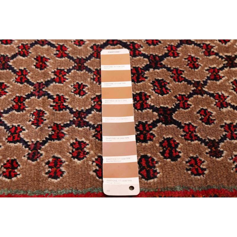 ECARPETGALLERY Hand-knotted Anatolian Vintage Brown Wool Rug - 3'8 x 7'11