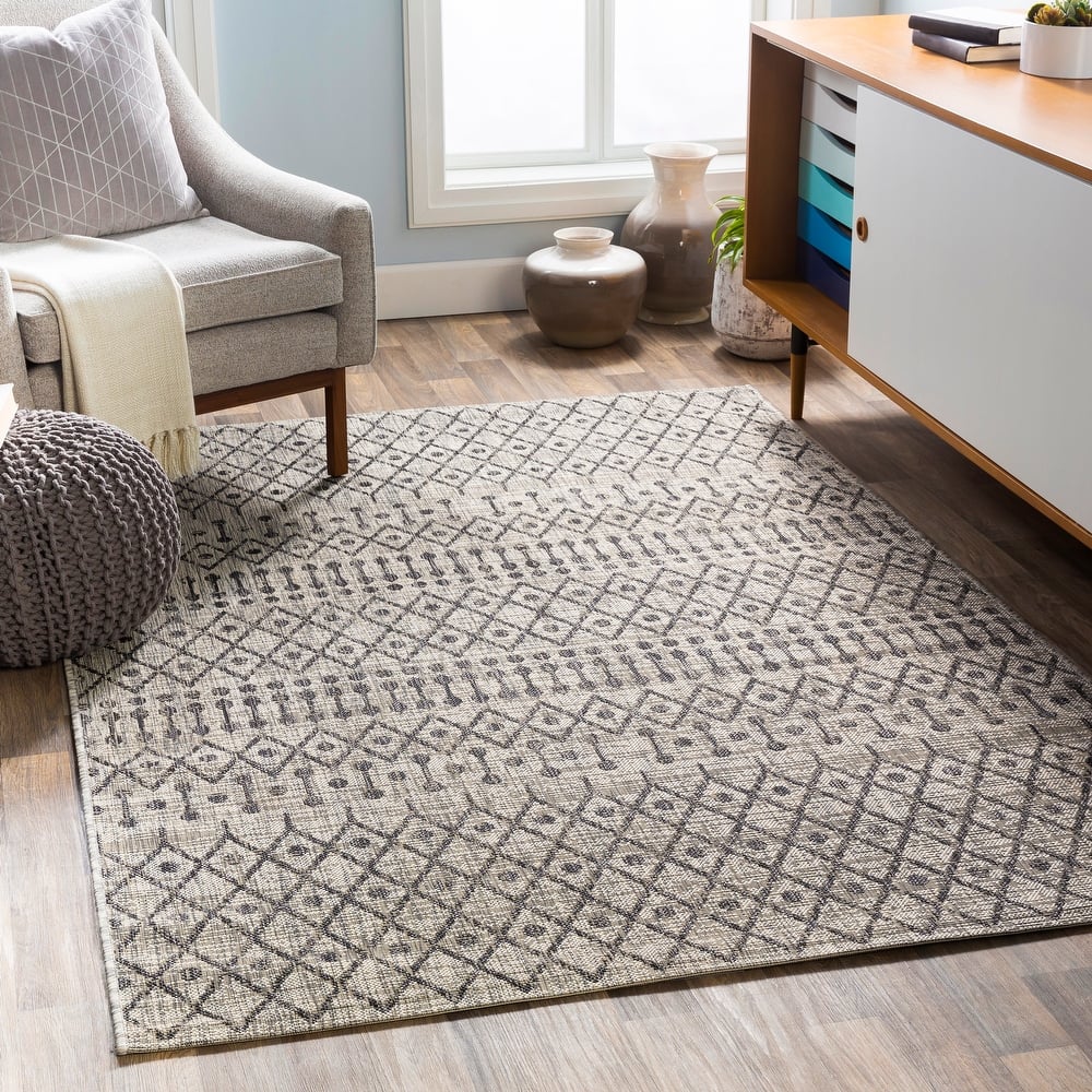 Livabliss Eagean Global Indoor/Outdoor Area Rug