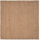 preview thumbnail 2 of 39, SAFAVIEH Handmade Natural Fiber Svana Jute Rug 7' Square - Natural/Natural