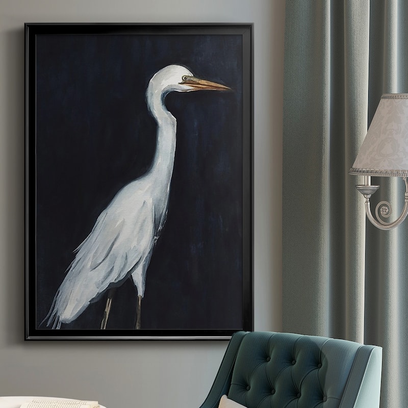 Calm Great Egret II Premium Framed Print - Ready to Hang