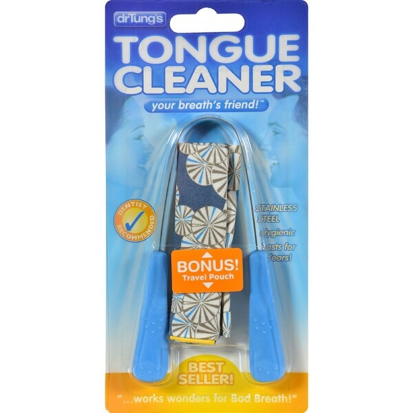 Dr. Tungs Stainless Steel Tongue Cleaner - 1 Tongue Cleaner - Case of 12