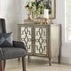 preview thumbnail 2 of 8, Cortona Scroll Antique Mirrored Cabinet by iNSPIRE Q Classic