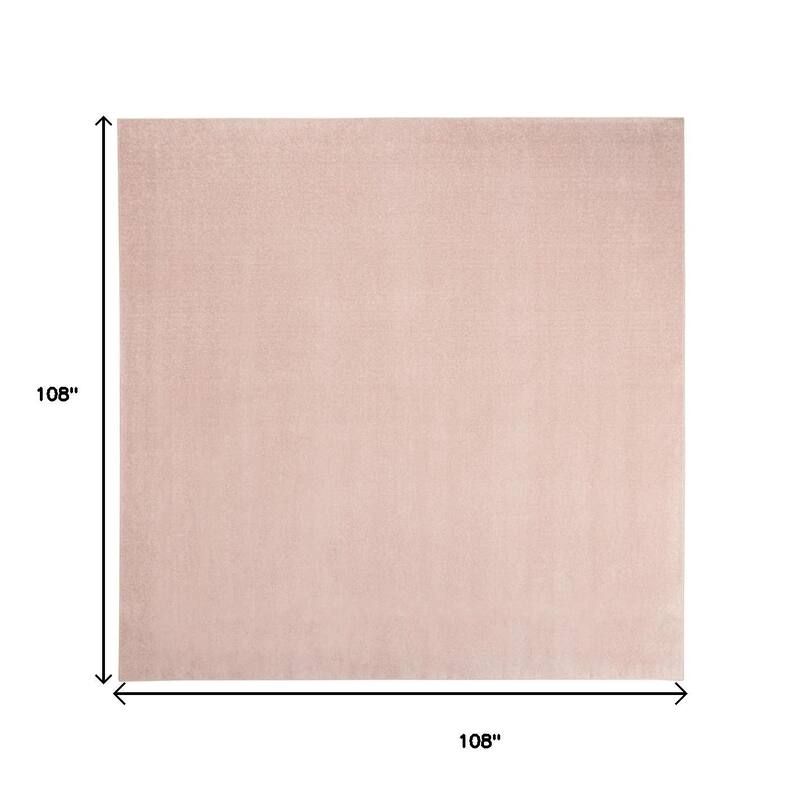 HomeRoots Contemporary Square Outdoor Rug - 9' Square