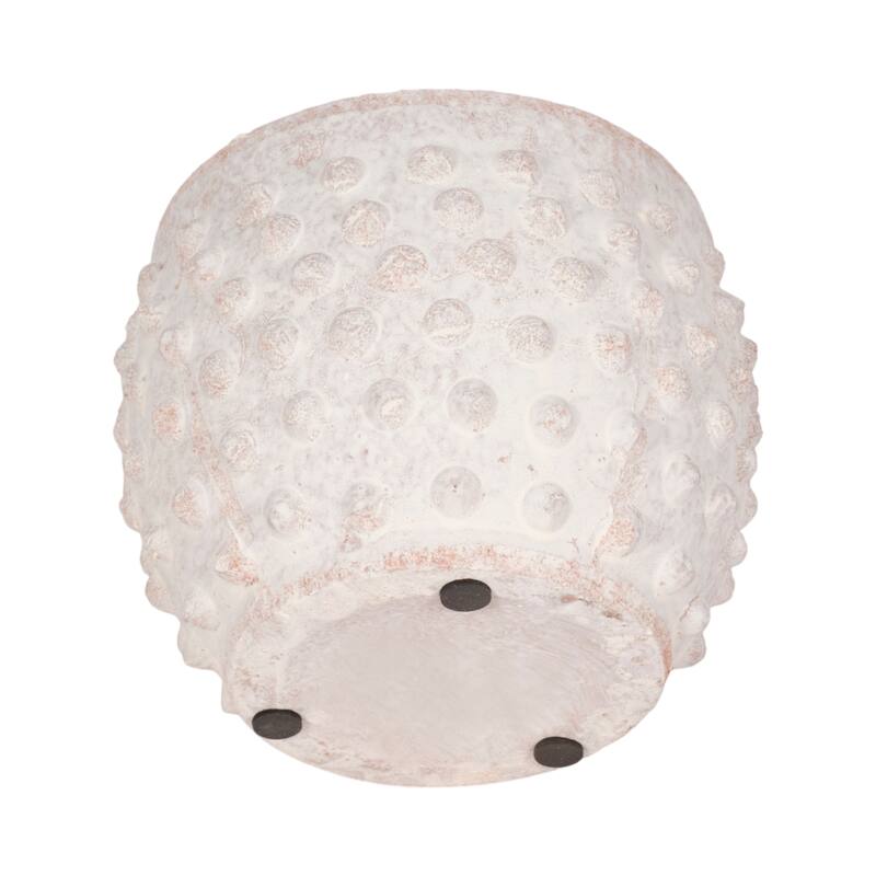 Sagebrook Home 6" Terracotta Bubble Planter, Natural, Round