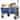 Beach Wagon with Big Wheels for Sand 500lbs capacity - All Terrain Steel Frame Utility Cart with 9" Pneumatic Tires