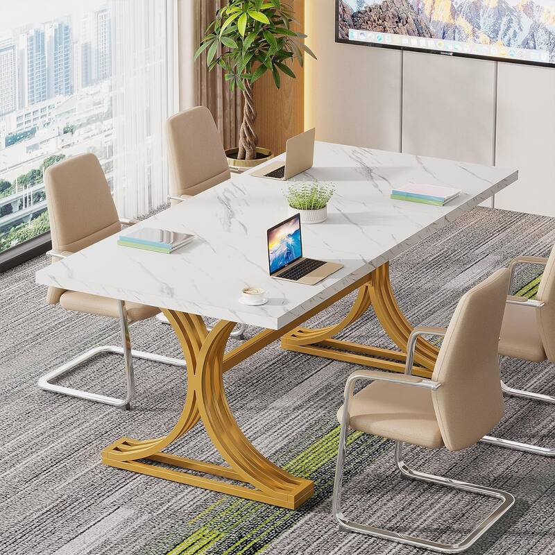 63" Rectangular Conference/Meeting/Business Seminar Table, Office/Executive/Computer Desk