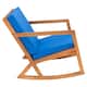 SAFAVIEH Outdoor Vernon Rocking Chair w/ Cushion