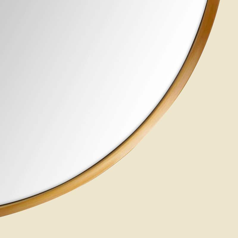Lumioca Arch Floor & Full Length Gold Framed Wall Mirror