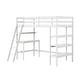 preview thumbnail 19 of 28, Twin Size Loft Bed with Desk and Bookshelves for Kids and Teens