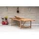 preview thumbnail 8 of 11, Amazonia Audrey 11pc FSC Wood Outdoor Patio Dining Extendable Set - 170" L x 100 W x 35" H