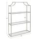 preview thumbnail 57 of 69, Kate and Laurel Ciel 4-tier Wall Shelf