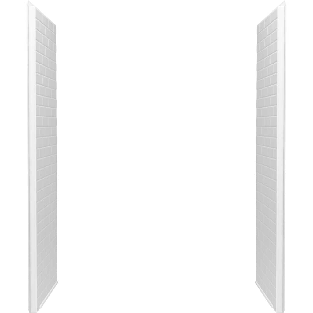 Sterling 72575100 Traverse 30" X 72-1/4" Shower End Wall Set