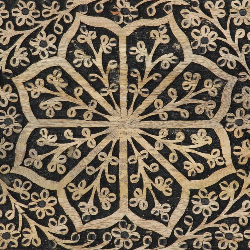 vidaXL Coffee Table 31.5"x19.7"x15.7" Solid Wood Mango - 31.5 x 19.7 x 15.7