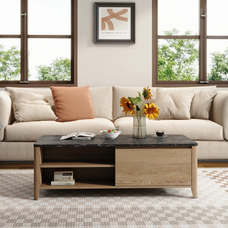 tobacco brown coffee table Carlton - we designed the Warm Shaker Square Coffee Table Simpli Home Warm Shaker Solid